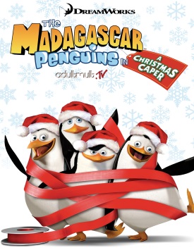 Пингвины из Мадагаскара в рождественских приключениях / The Madagascar Penguins in a Christmas Caper